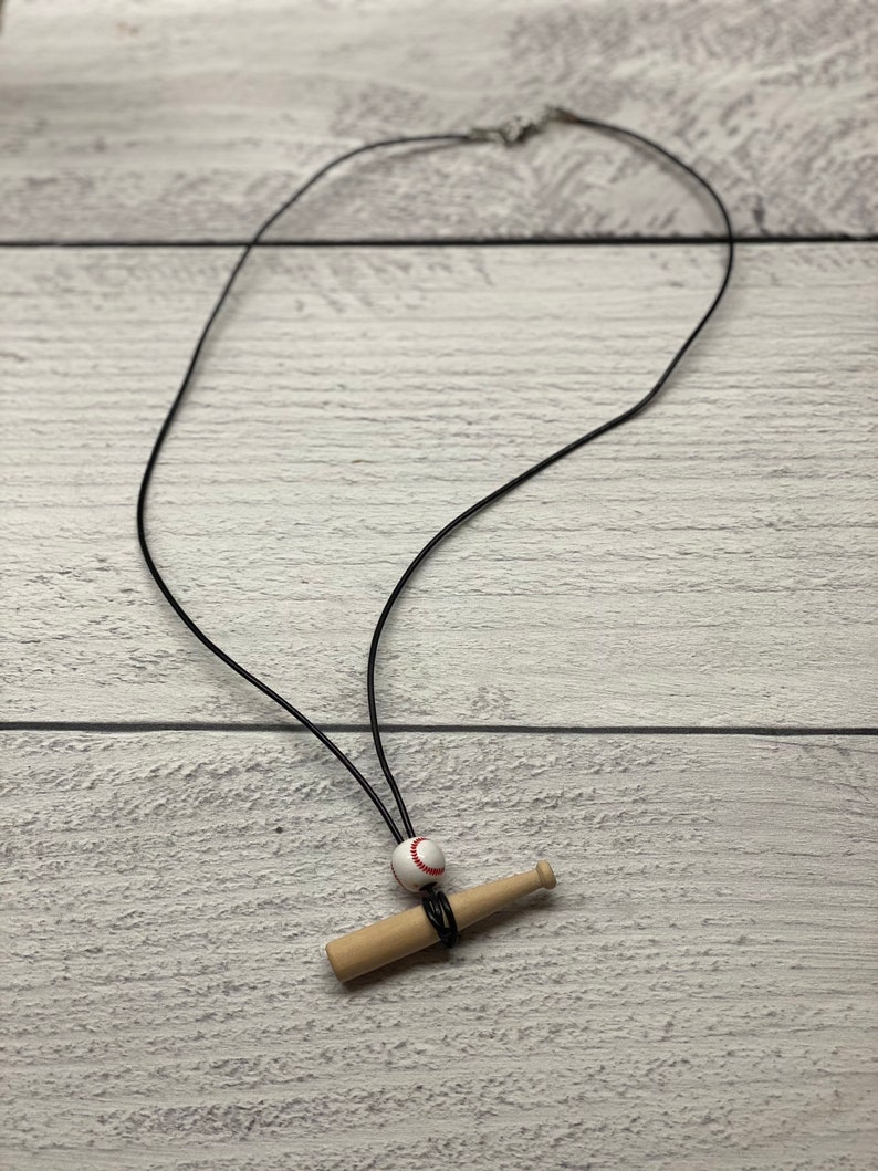 Mookie Betts lucky necklace replica Baseball and Bat Necklace Dodgers, Braves, Mets, Phillies, Yankees, Astros, Redsox 2024 MLB Season plain wood as shown
