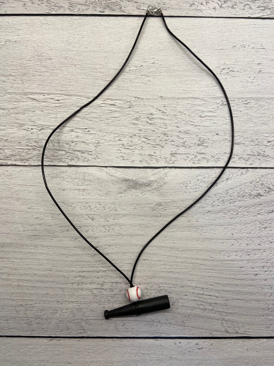 Mookie Betts lucky necklace replica Baseball and Bat Etsy