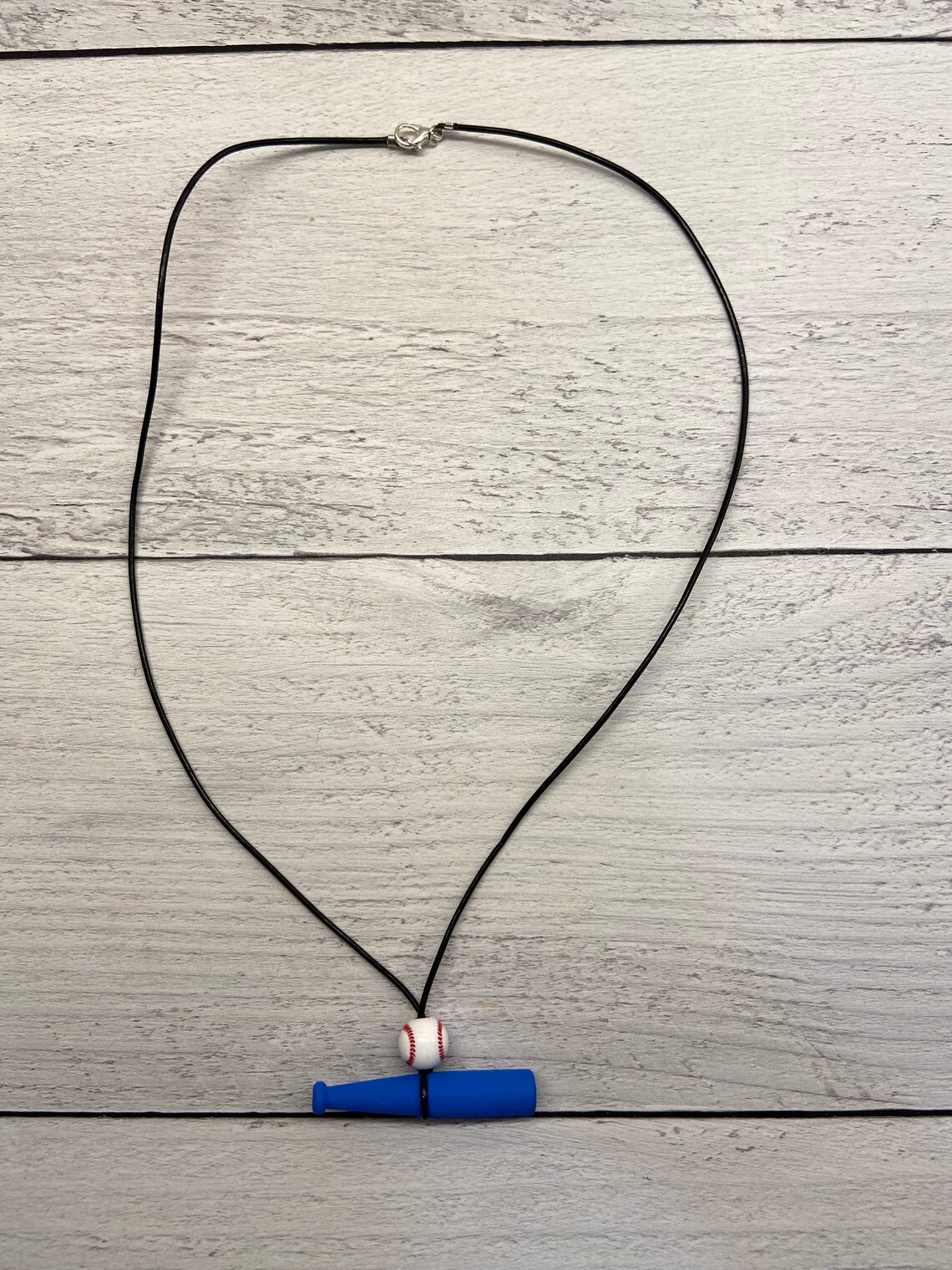 Mookie Betts lucky necklace replica Baseball and Bat Etsy