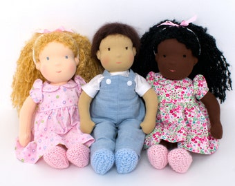 Custom Waldorf Doll: A Handmade Doll that is personalized and made to order