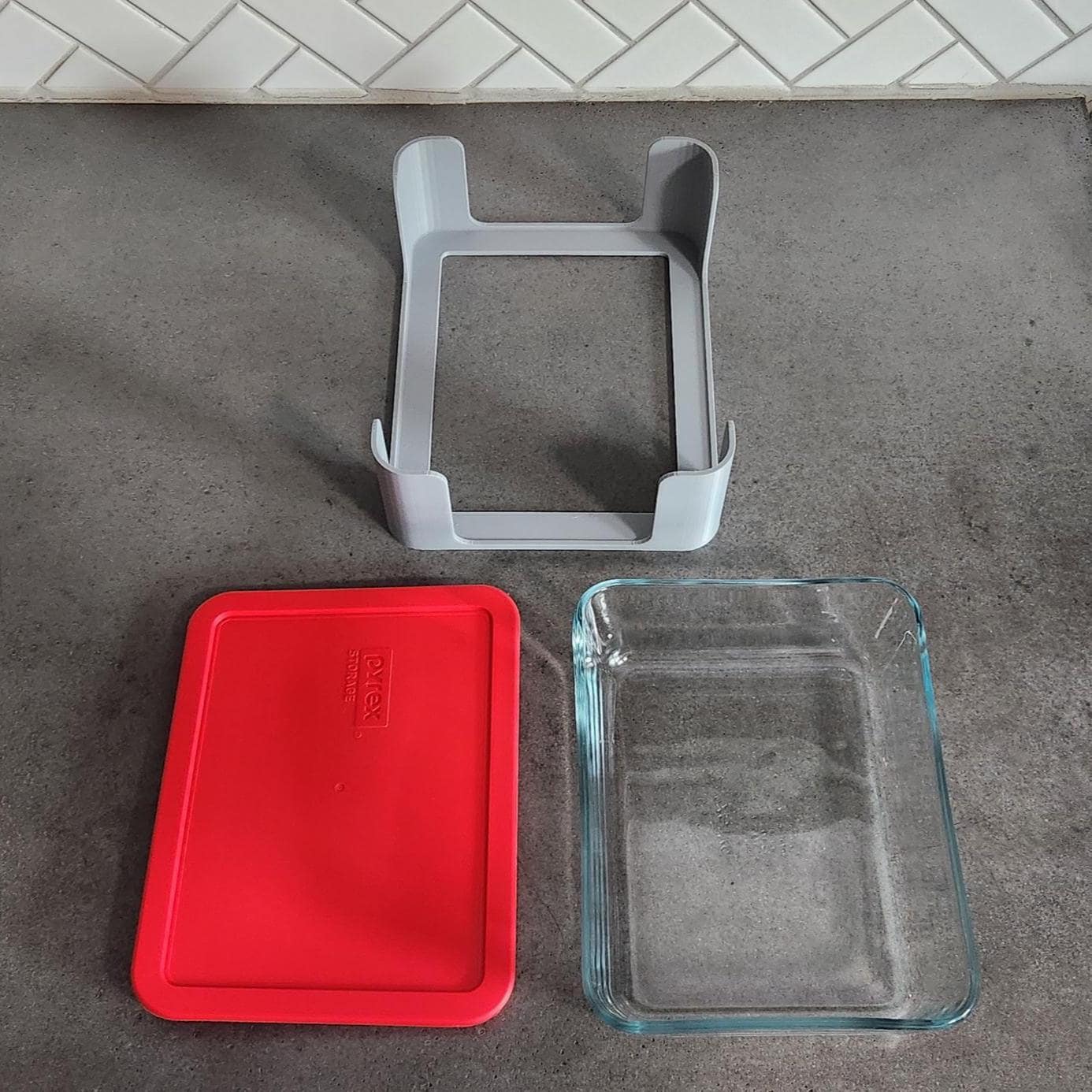 Pyrex Top Tupperware Pyrex Simply Store Tupperware 6-lid Organizer - Etsy