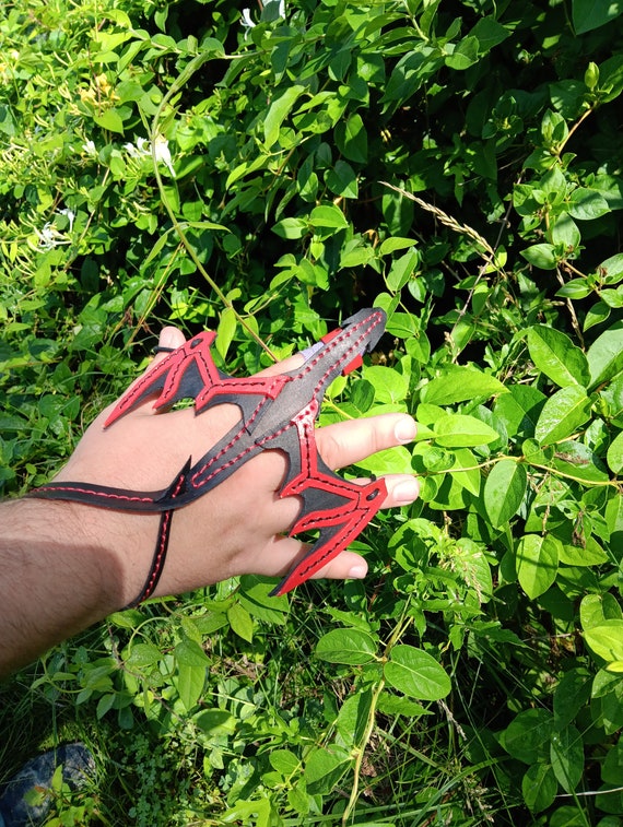 Leather dragon bracelet deals