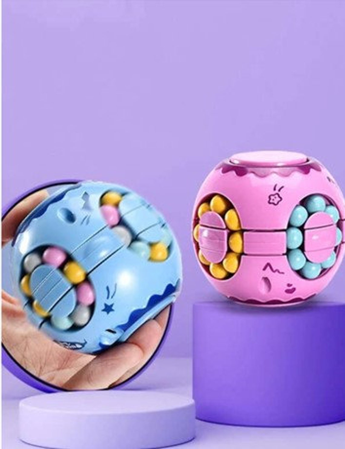 Puzzle fidget ball | Etsy
