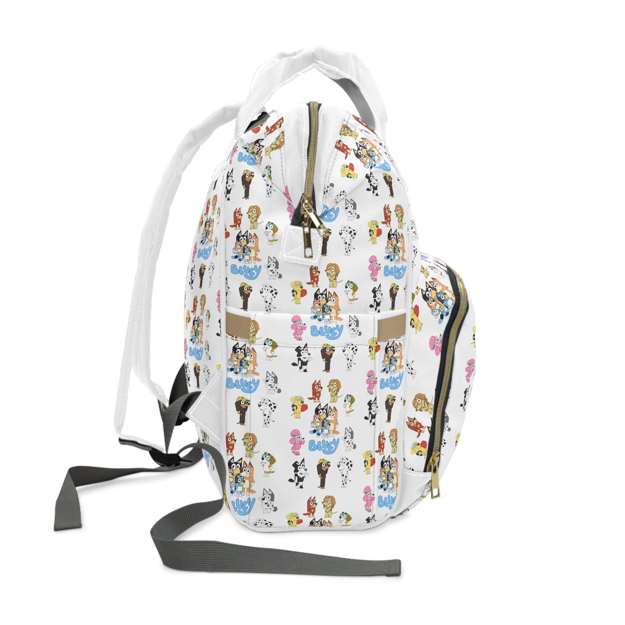 Thorny Path Blue Multi-Function Diaper Backpack/Diaper Bag