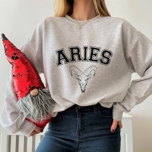 Aries Sweatshirt, Aries, Aries sweater, Aries Gift, Astrology Shirt, Zodiac Shirt, Horoscope Shirt, Aries Birthday Gift, Aries Birthday