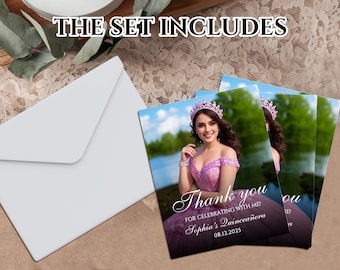 Custom Photo Quinceañera Magnet Favors w/ Free Envelope Bulk Quinceañera Party Favors Mis Quince Anos Save the Date Magnet Sweet 16 Magnets