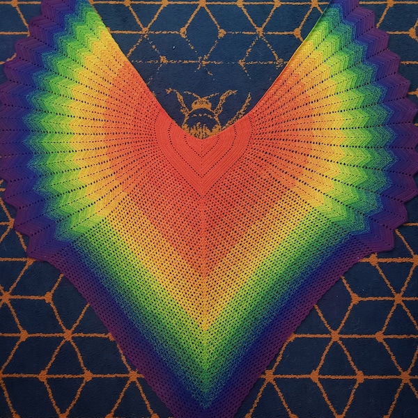 Ultimate Sacrifice Shawl Pattern Etsy