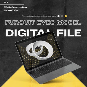 Fursuit Eyes Model - Digital File Only!