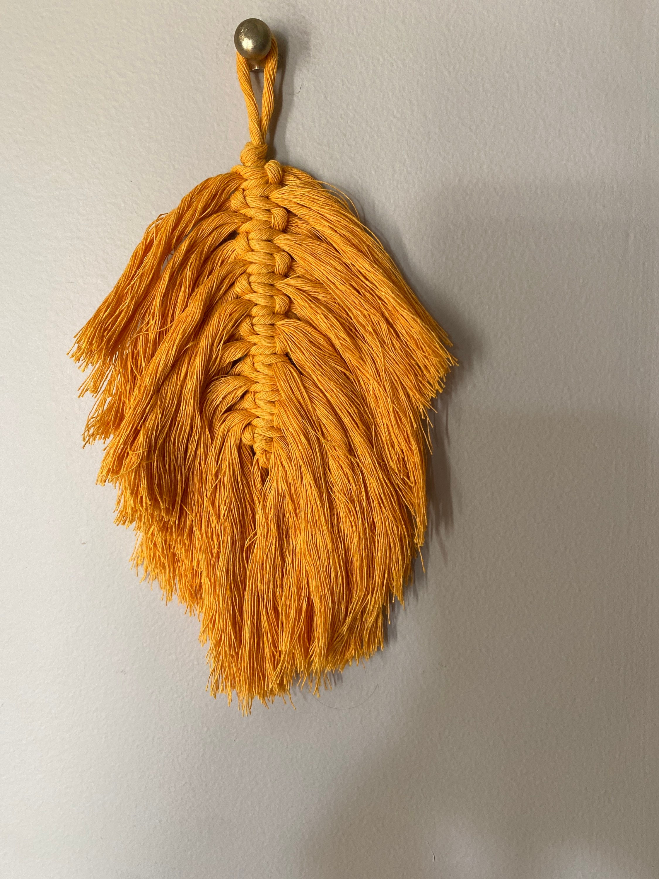 Macrame Feathers Etsy