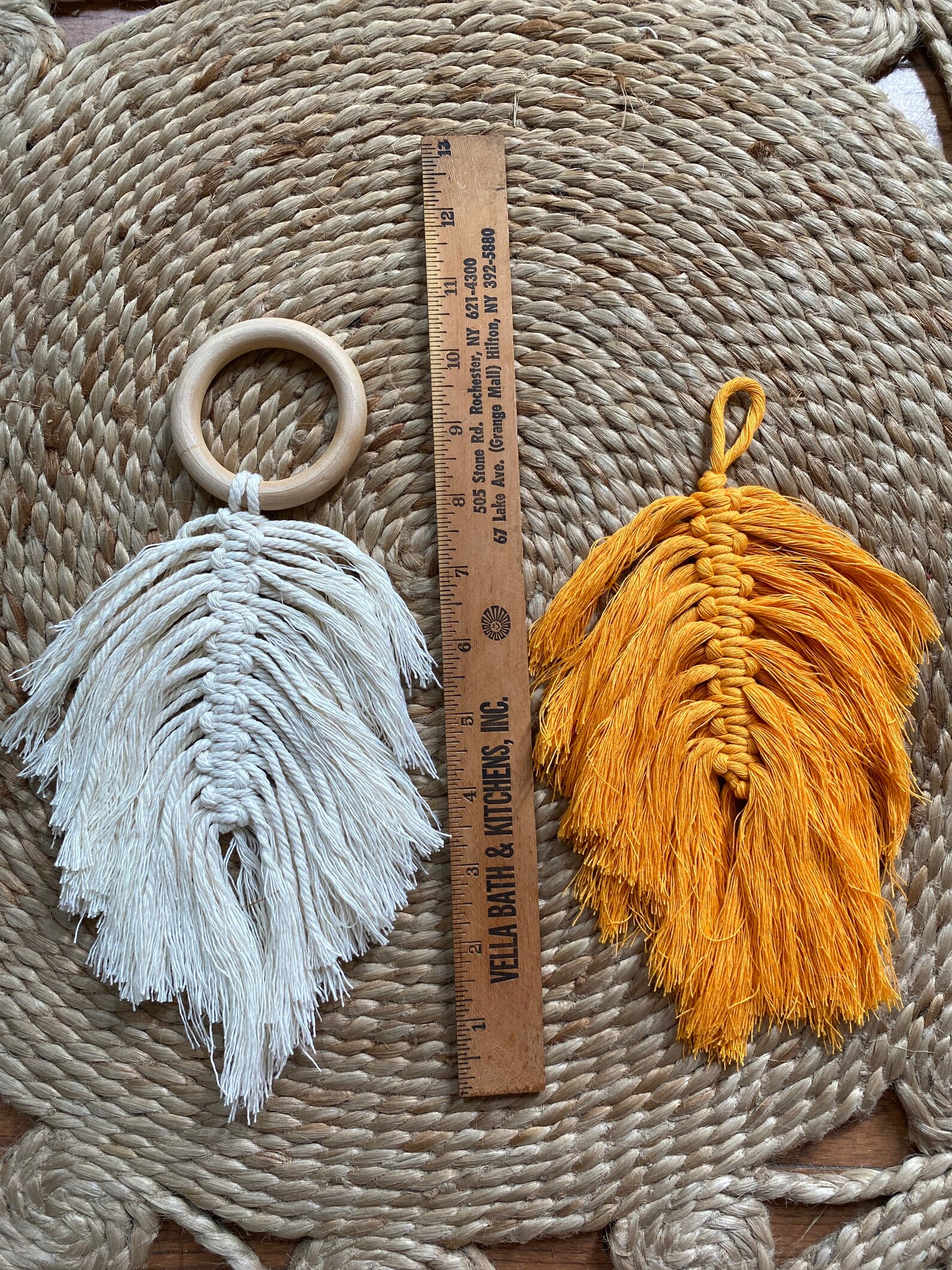 Macrame Feathers Etsy