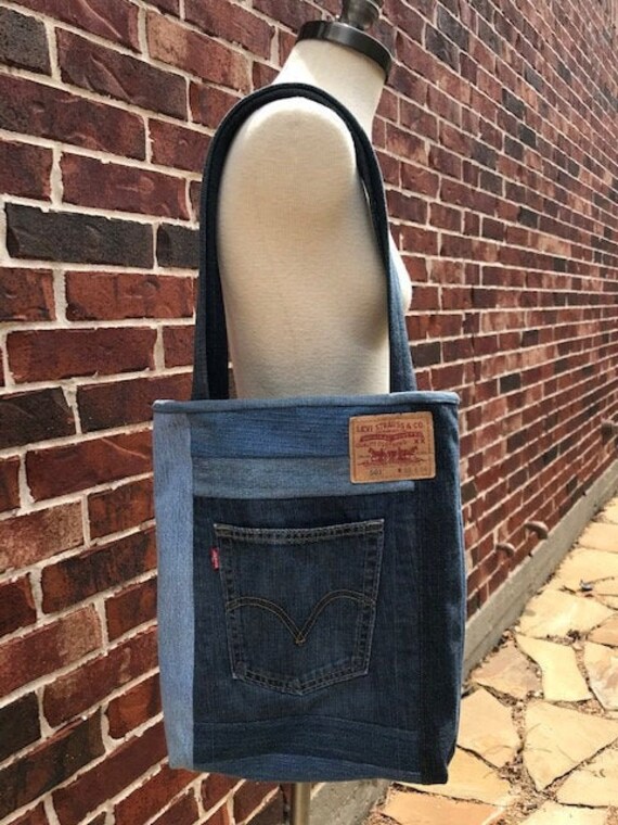 levis denim tote bag