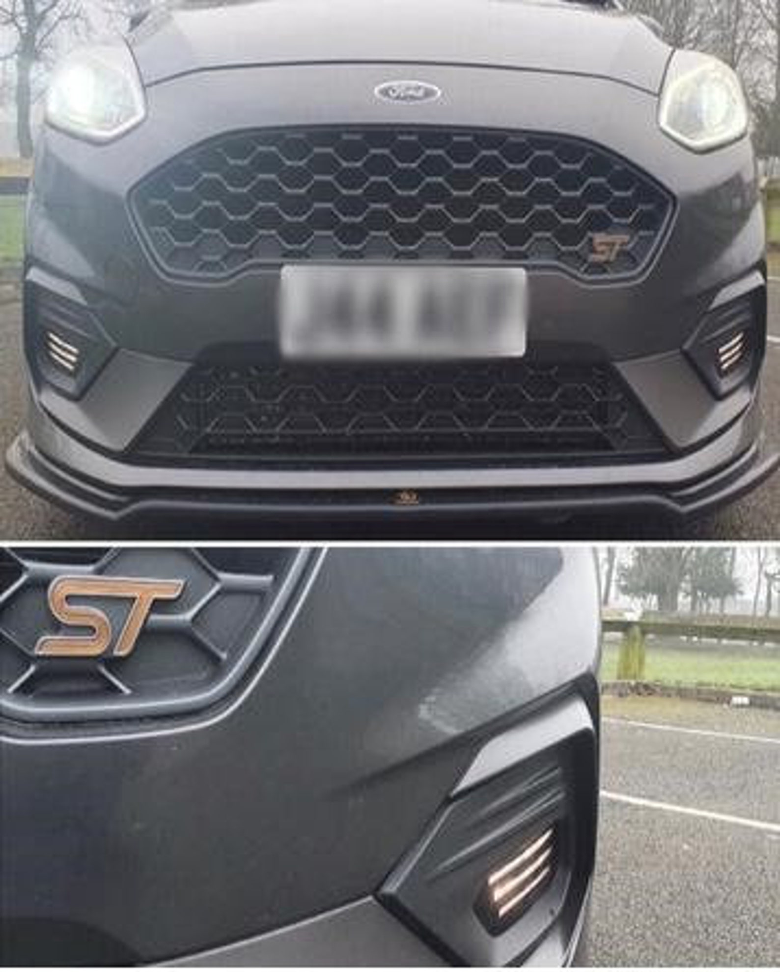 Fiesta MK8 ST & ST Line Hunter Style Fog Light Etsy