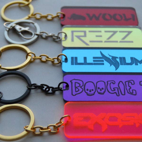 Rectangle - EDM Keychain