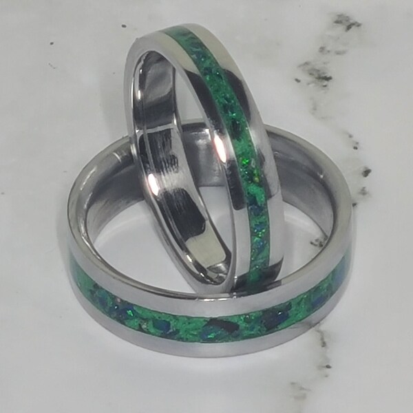 Inlay Ring - Etsy