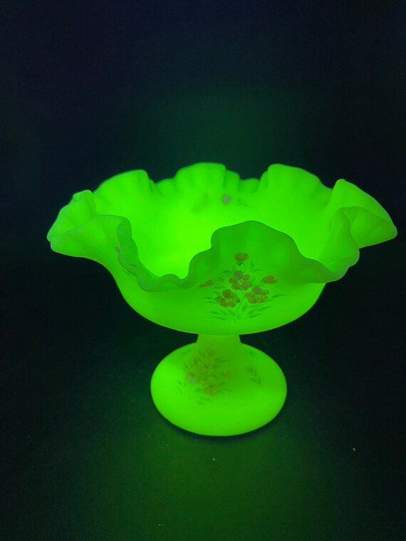 Fenton Custard Glass Etsy
