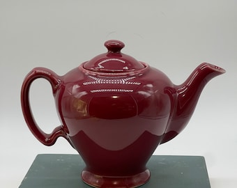 Tea Pot Old Rose color or maroon McCormick of Baltimore