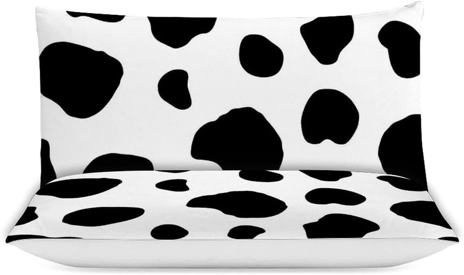 Cow Print Comforter Set Queen Bedding Set of 31 Duvet Cover Etsy