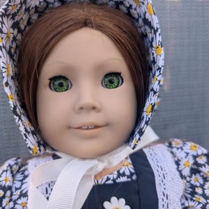 Vintage American Girl Doll Felicity: Pleasant Company, Handmade Daisy Dress