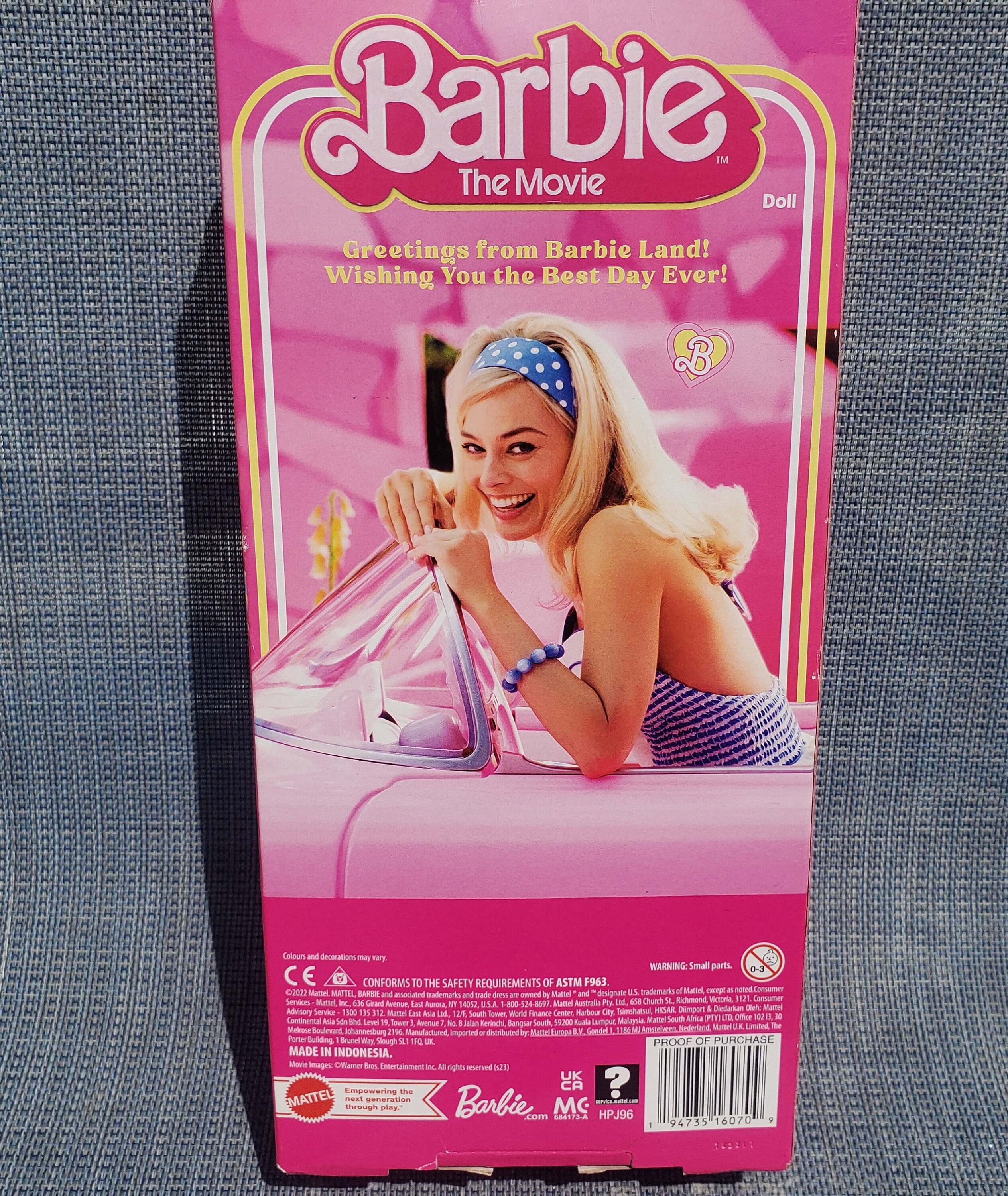 Barbie The Movie Barbie Doll - Pink Gingham Dress