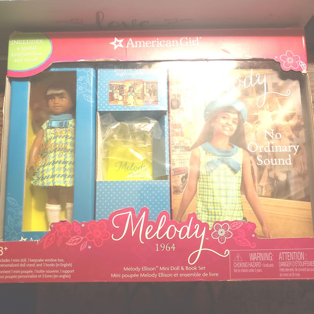American Girl Doll Melody With 3 Full Size Books. Gift Set - Etsy