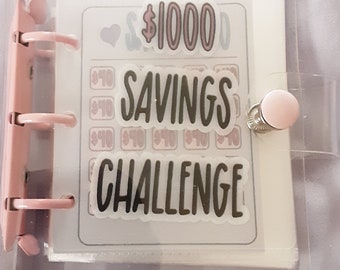 Money saving binder, a great gift for graduation