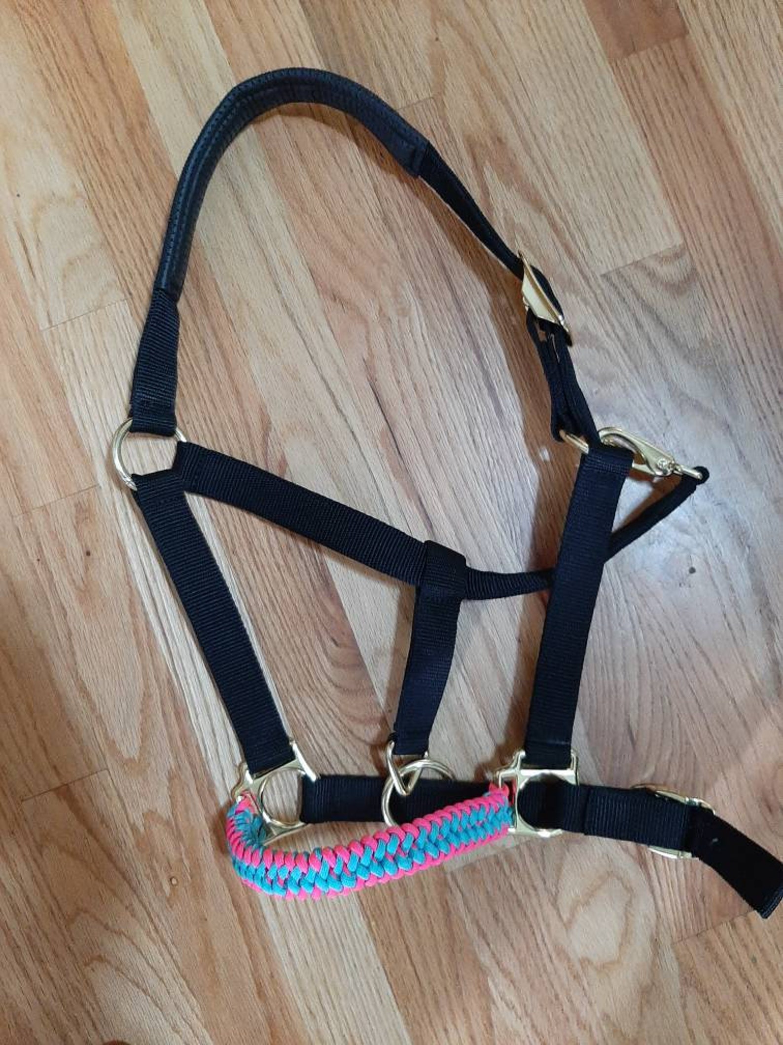 Custom Horse Halter Noseband, Custom Noseband, Paracord Noseband, Horse