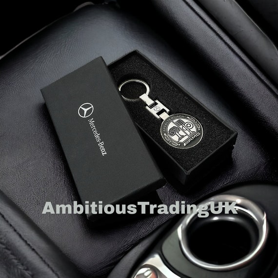 メルセデスベンツAMG、アファルターバッハ本社、両面キーリング/キー