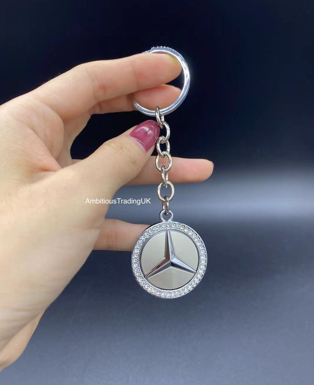 Benz Key Chain Mercedes Keychain Swarovski Mercedes Keyring St