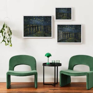 Vincent Van Gogh - Starry Night Over The Rhône - Fine Art Digital Print