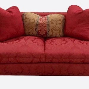 Vintage Milo Baughman Style Sofa image 1