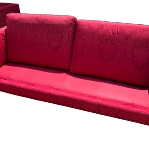 Vintage Milo Baughman Style Sofa image 6