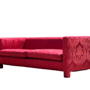 Vintage Milo Baughman Style Sofa image 3
