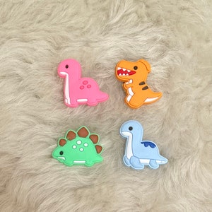 Dinosaur Croc Charm Set (4 Different Charms)