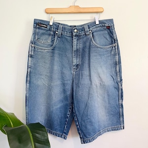 Vintage 1990s FUBU Carpenter Jean Shorts 40”