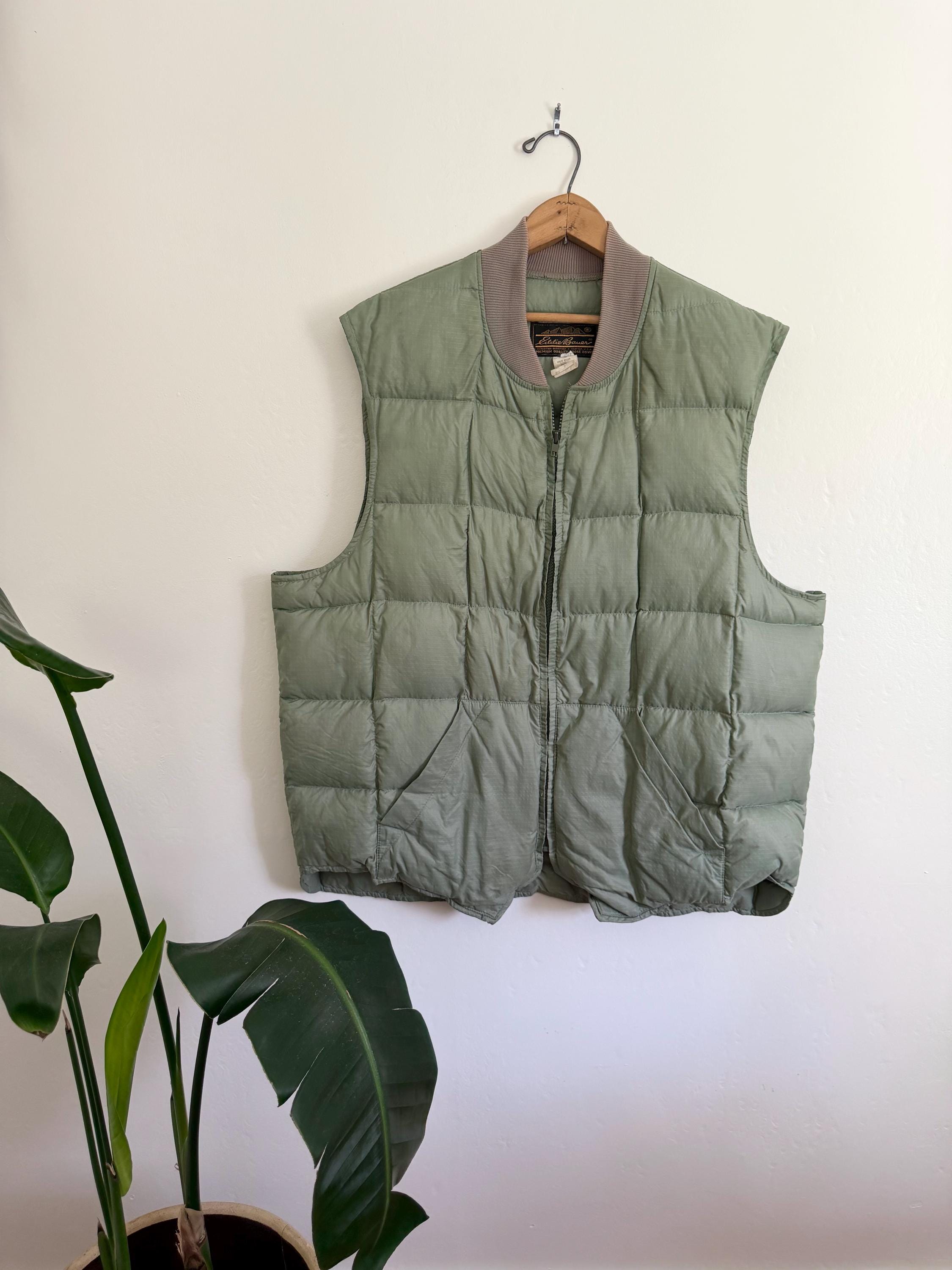 Eddie Bauer Wool Vest - Etsy