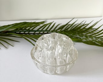 Vintage Glass Flower Frog