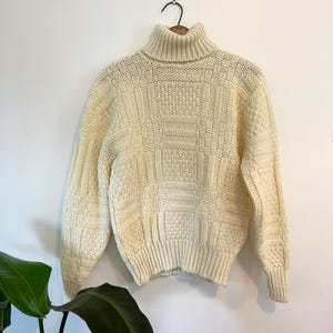 Vintage 1960s Fisherman Wool Sweater