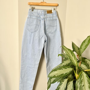 Jeans Vintage Lee Light Wash Mom 26x33