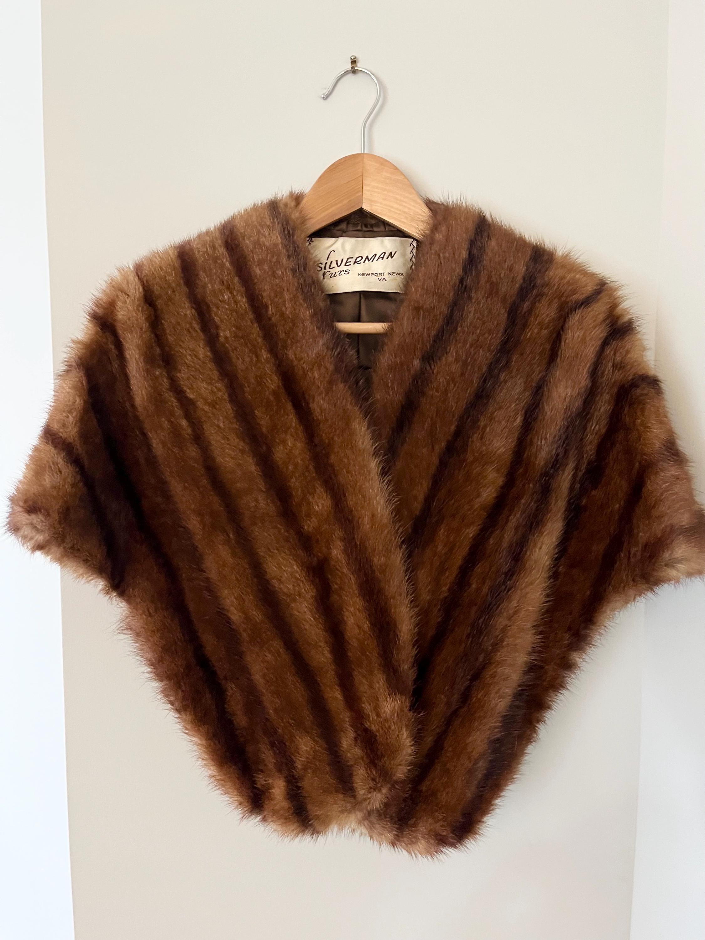 1950年代のヴィンテージミンクファーストール - Etsy 日本