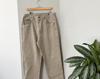 Vintage Wrangler Khaki Pants 36 x 32