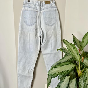 Jeans Vintage Lee Light Wash Mom 27x32
