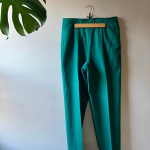 Vintage Pendleton Wool Aqua Trousers 33x28