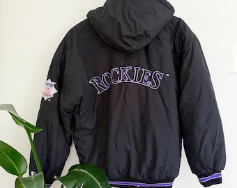 Colorado Rockies Starter Jacket - Size XXL - Etsy