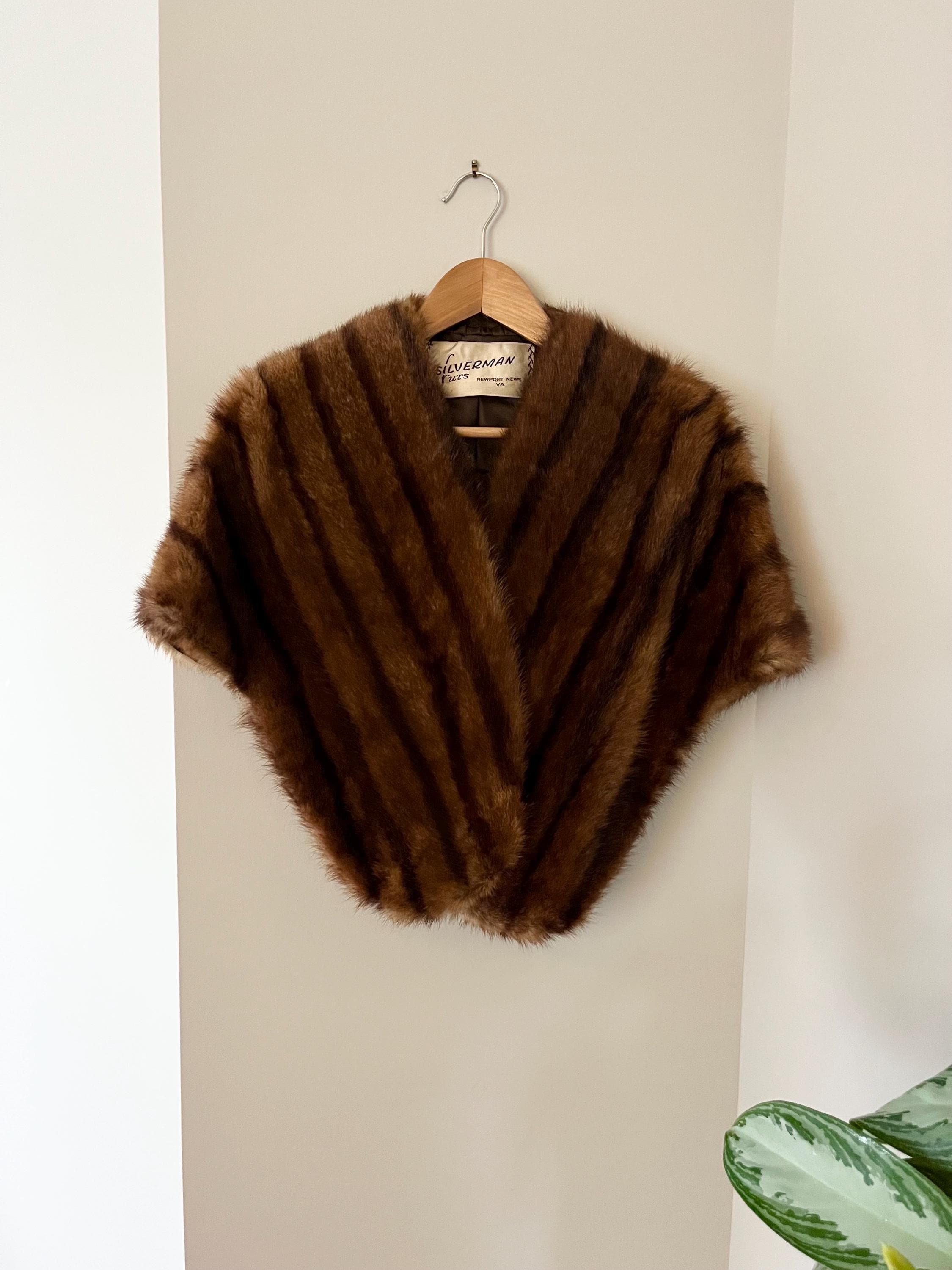 1950年代のヴィンテージミンクファーストール - Etsy 日本