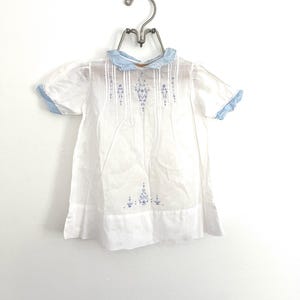 Vintage 1930s Baby Cotton Dress
