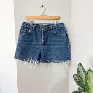 Vintage Riders Cut Off Jean Shorts 33”