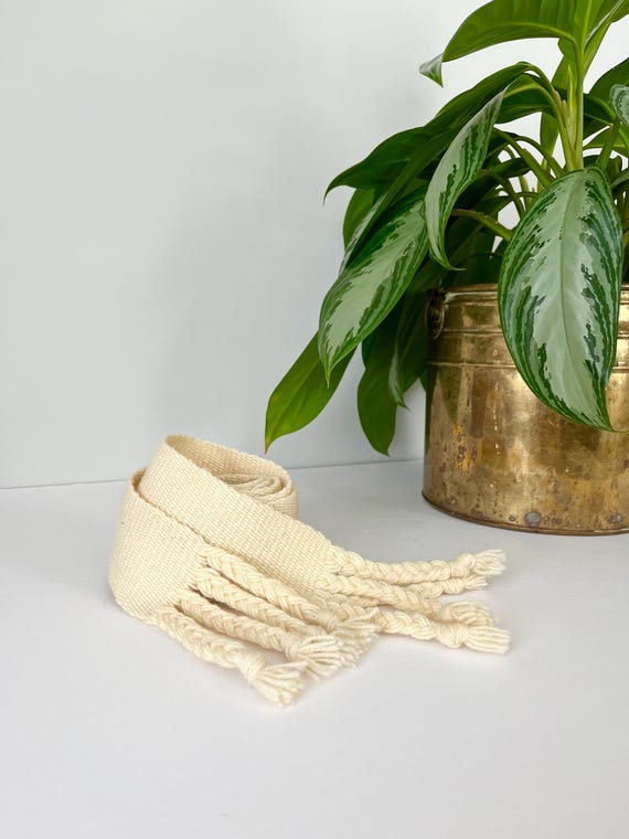 Boho Wool Belt With Tassels - Etsy display picture 1