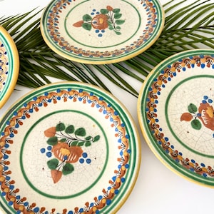 Vintage Terracotta Mexican Plates
