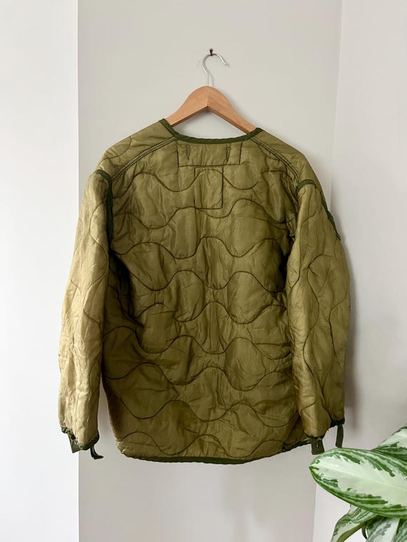 Vintage US Military M-65 Quilted Liner Jacket - Etsy