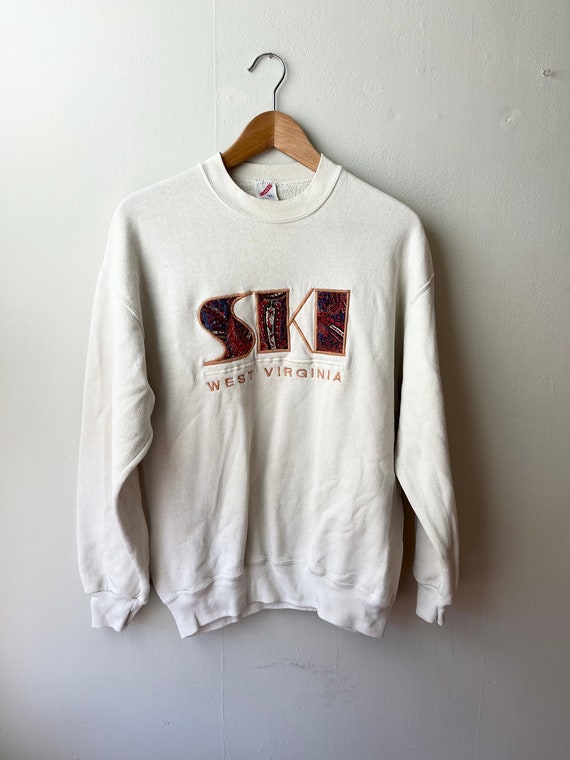 Vintage West Virginia SKI Crewneck Sweatshirt